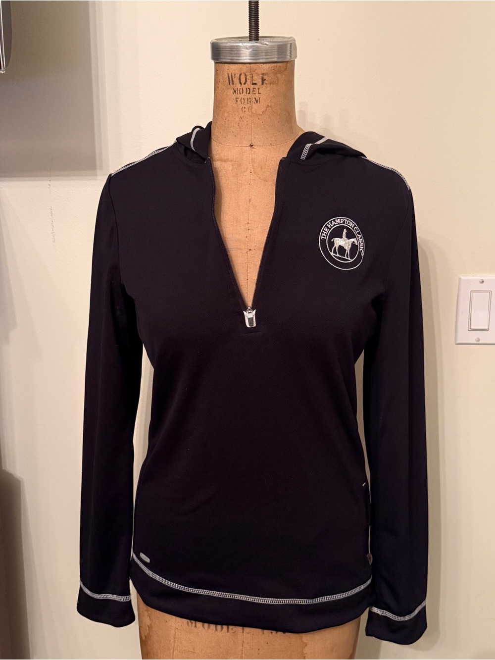 The Hampton Classic Quarter-Zip Hooded Sweatshirt